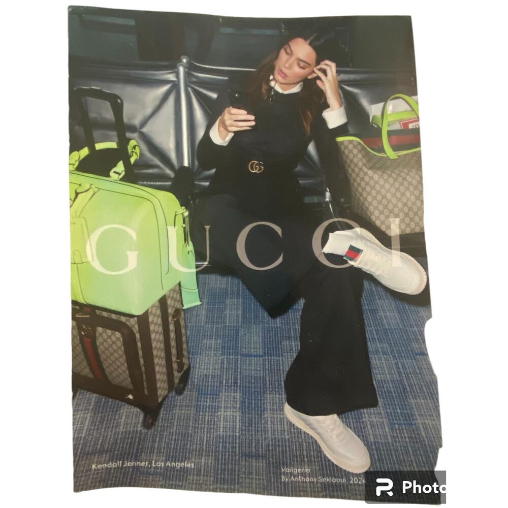 Gucci and Fairmont Hotels Print Ad Campaign Spring 2024 8x10 Frame Ready